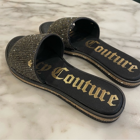 NEW Juicy couture bling slides - Picture 3 of 3